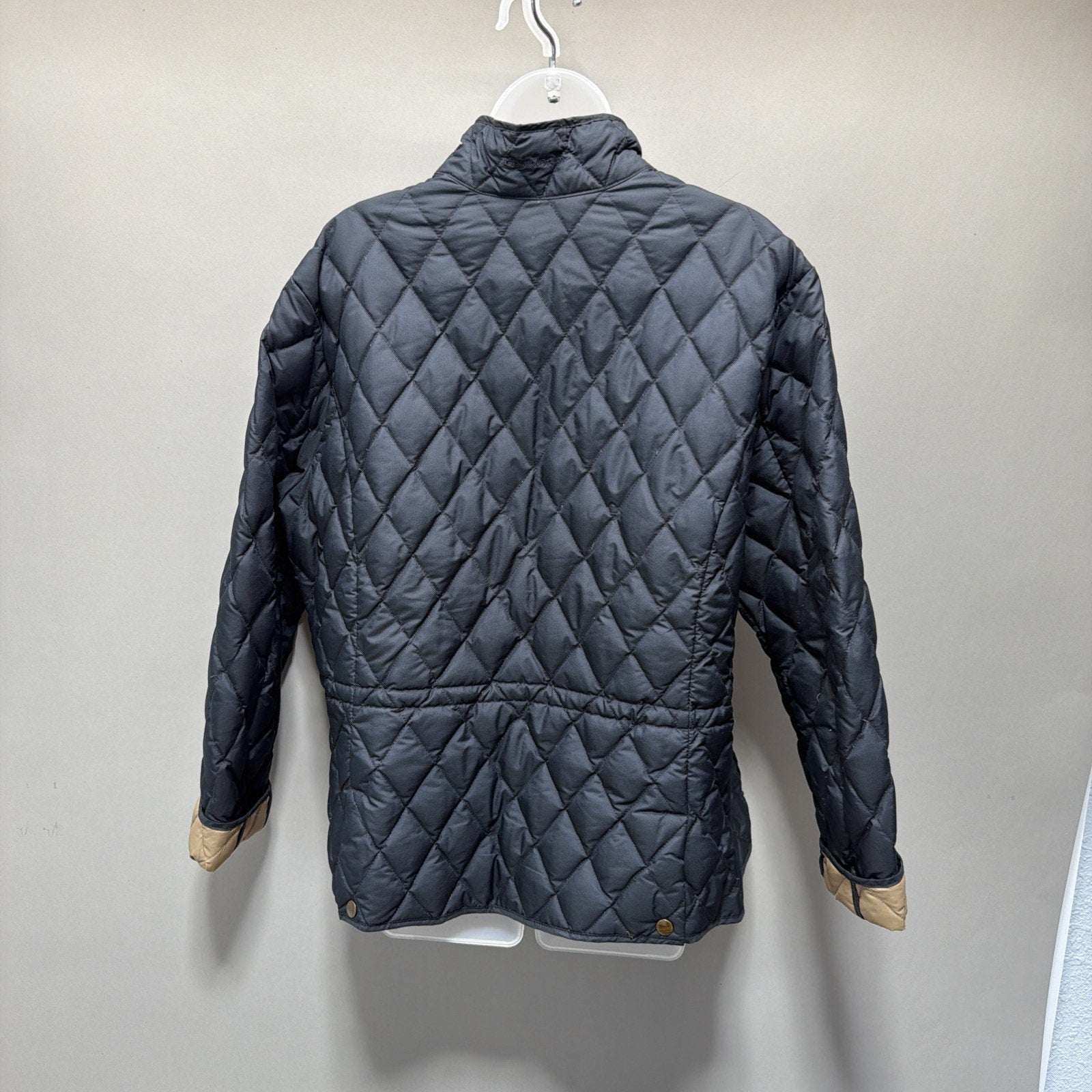 Eddie Bauer Navy Blue EB550 Goose Down Quilted Jacket Women’s XL