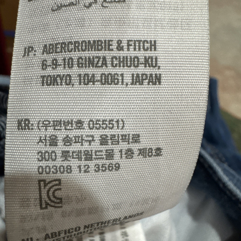 Abercrombie Fitch Jeans The Flare Ultra High Rise Medium Wash Women’s 27/4 Slim