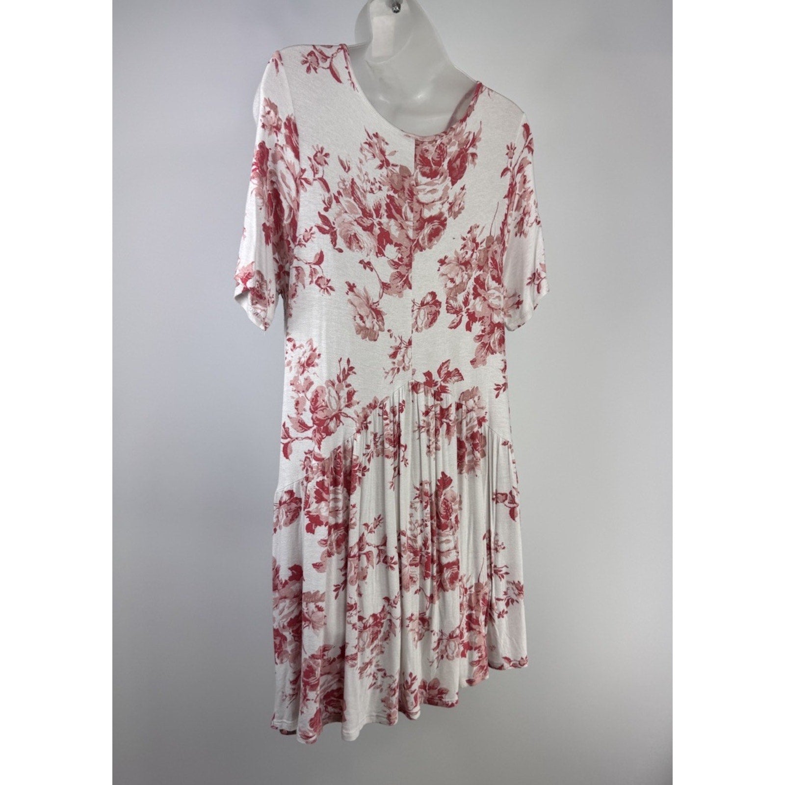 Agnes & Dora Women's Floral Round Neck Short Sleeve Joplin Sway Dress Size PS