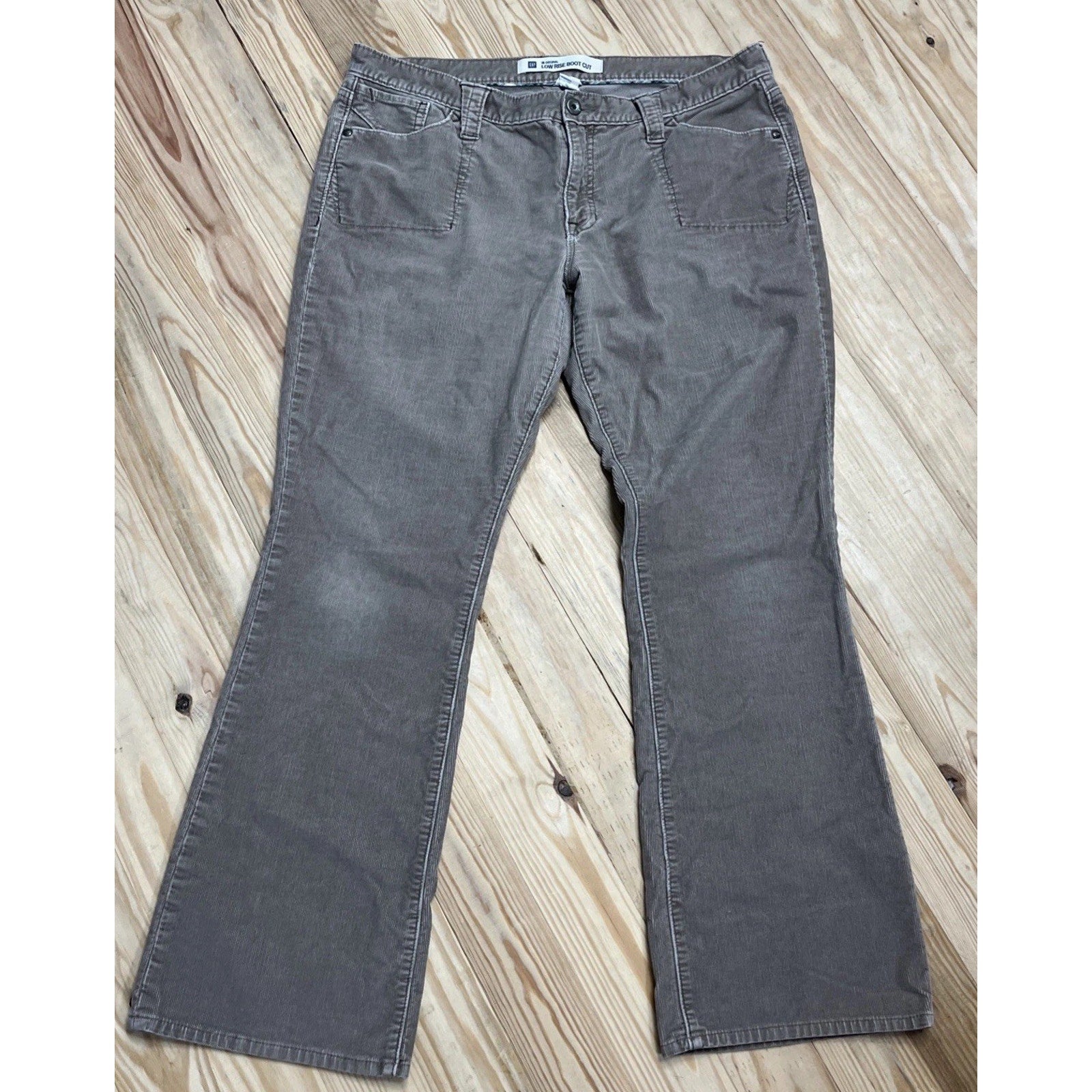 Vintage Gap Corduroy Pants Women’s 6L Bootcut Tan/Brown Stretch Cotton Blend