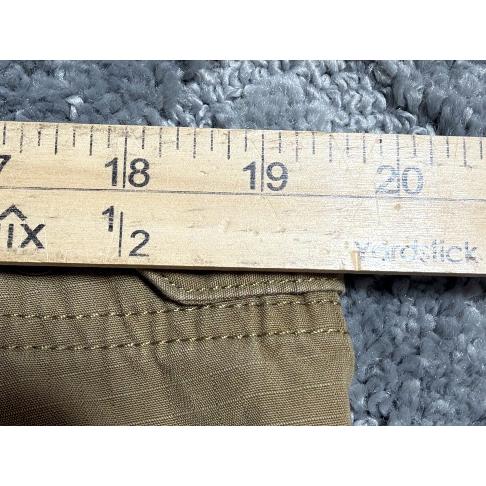 Levis Cargo Shorts Mens 38 Tan Baggy Pockets Skater Loose Red Tab