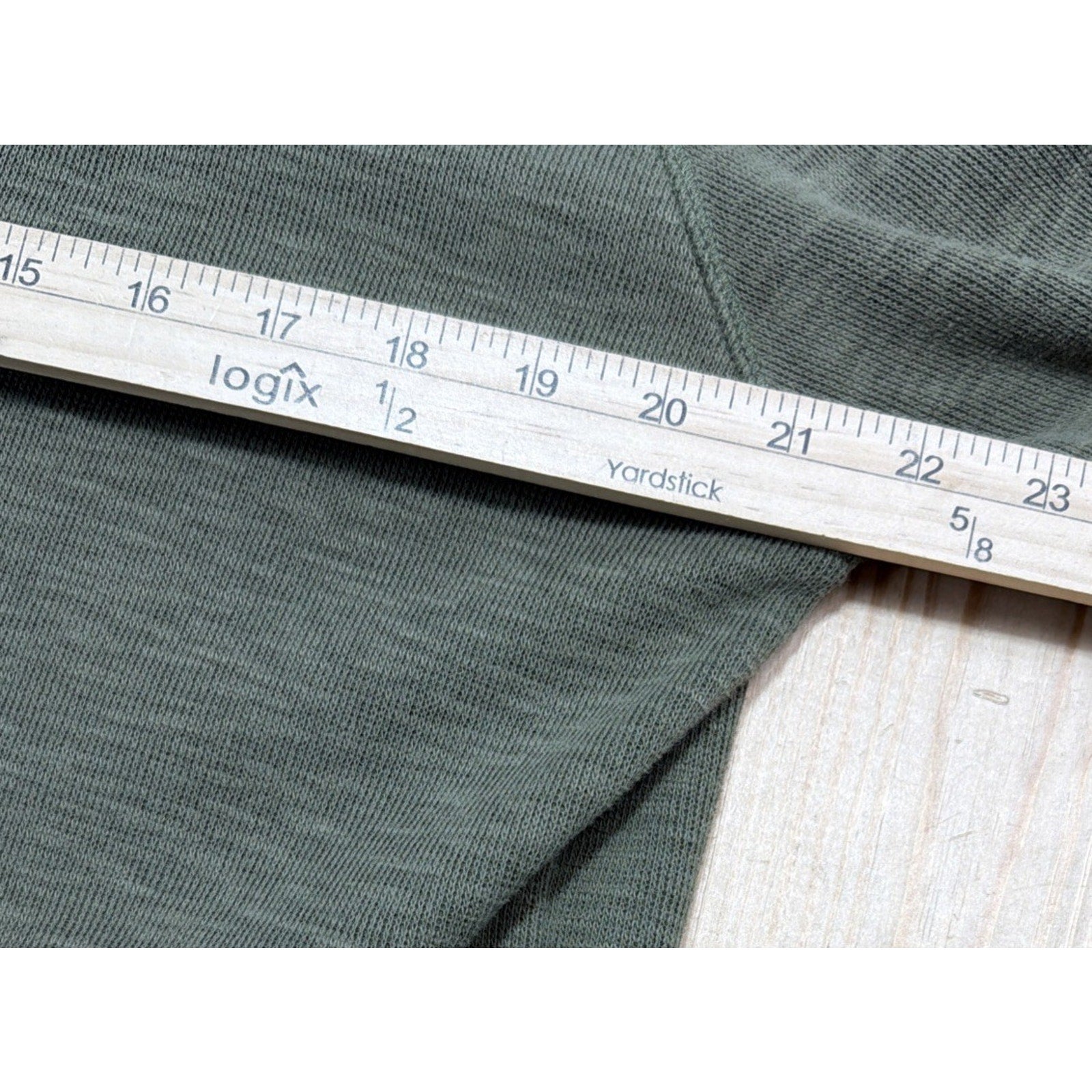 Banana Republic Double Crew Knit Shirt Size L Crewneck Long Sleeve Classic