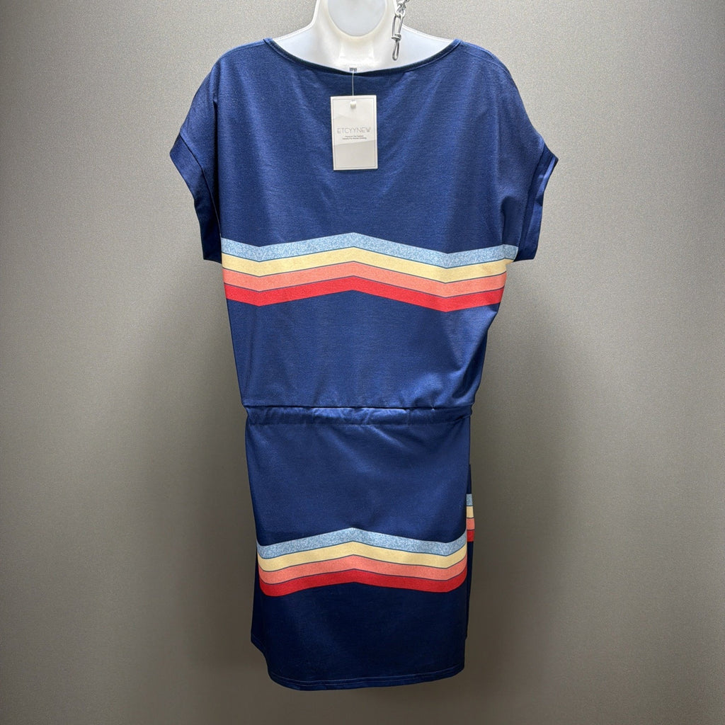 Womens ETCYYNEW Summer MINI Dress Pockets Stretch SIZE XL NWT