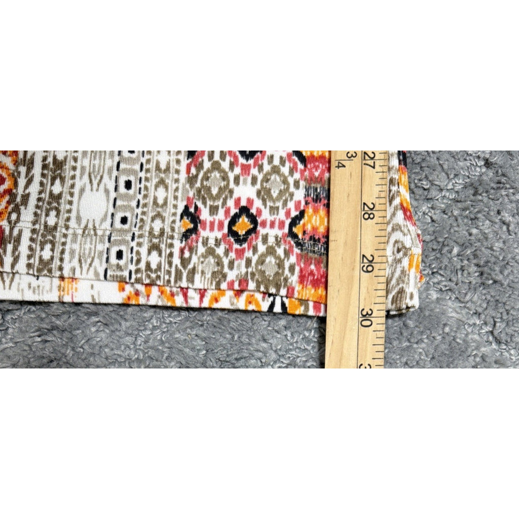 New Chicos Palazzo Pant multicolor wide leg pants size 0 Small Regular