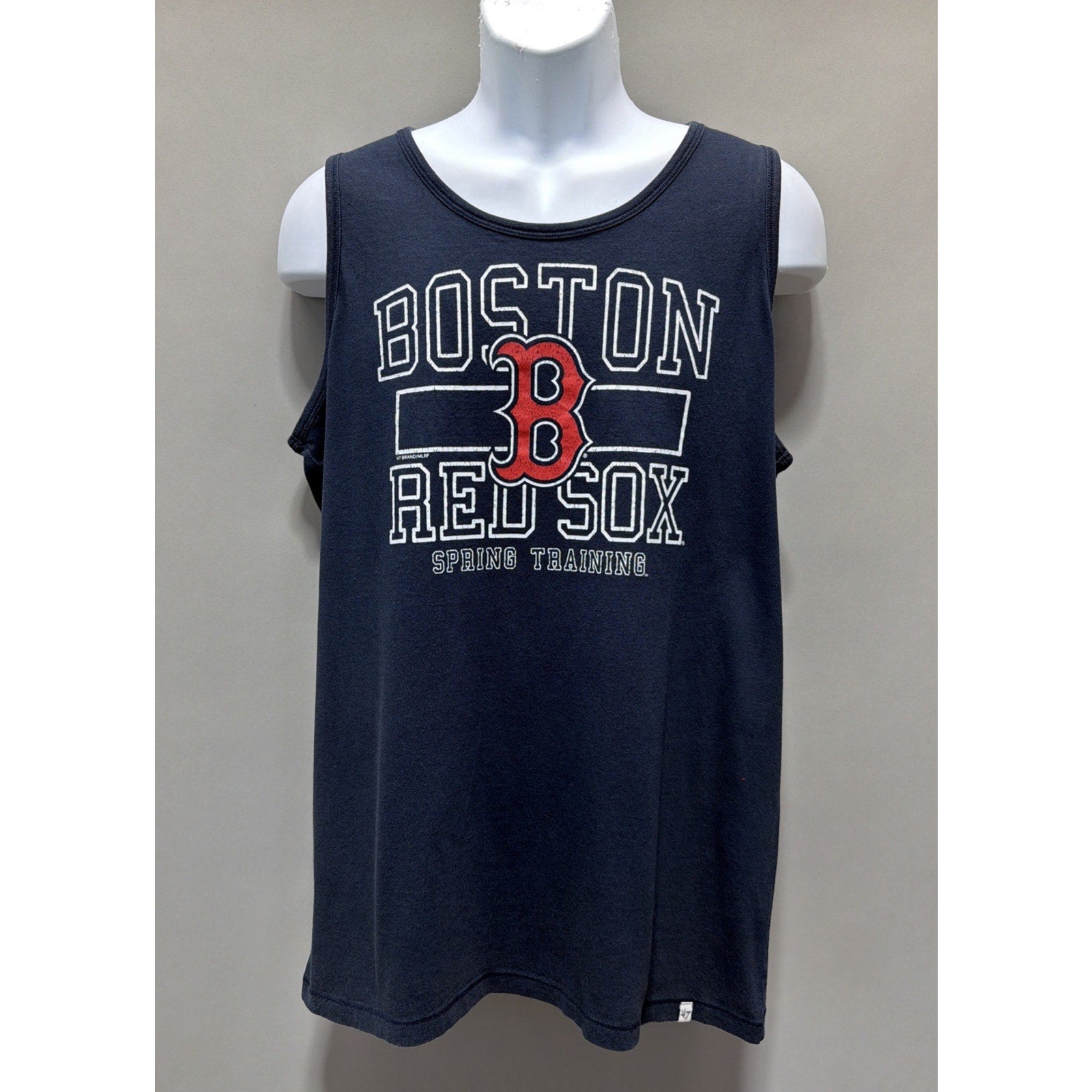 Boston Red Sox Official Spring Training Tank Top Shirt Size Large ‘47 Brand