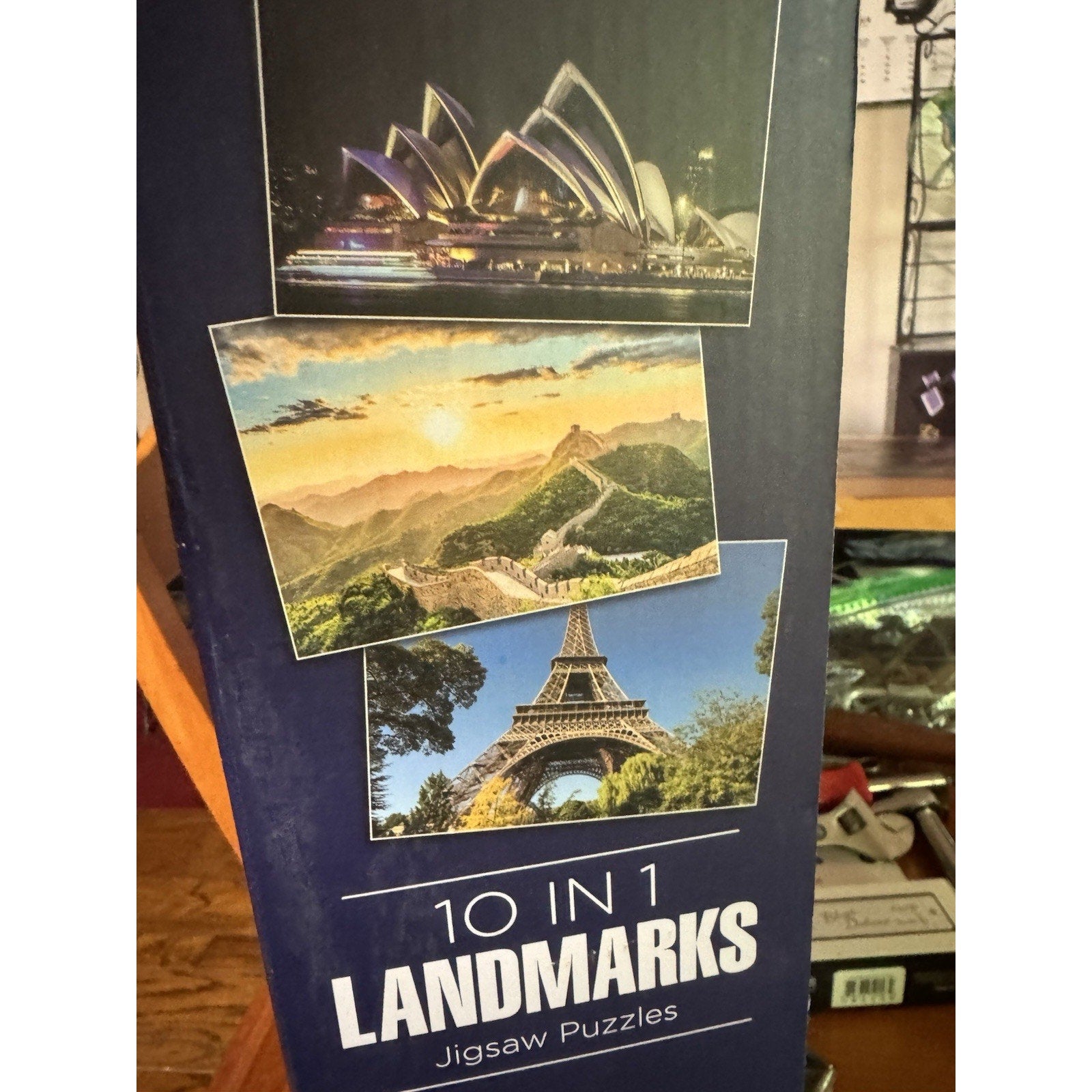 Professor Puzzle 10 In 1 Landmarks Jigsaw Puzzle Set 10x500 Pieces Complete
