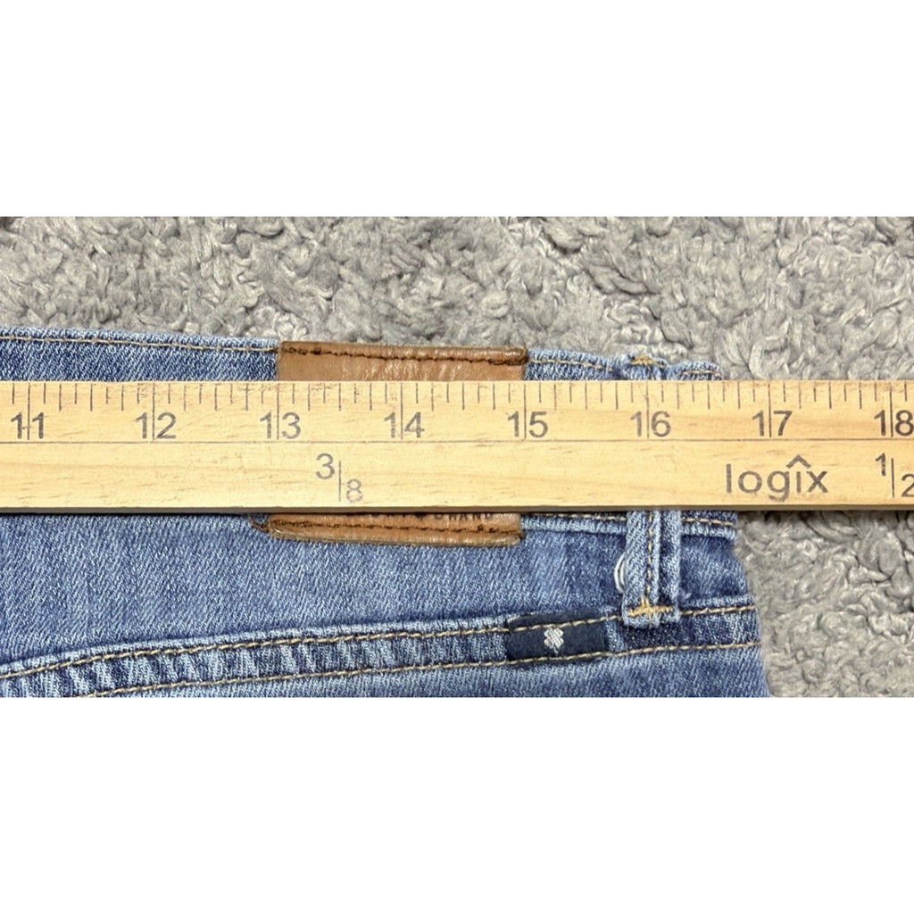 Lucky Brand Womens Sweet N Low Boot Cut Jeans Blue Pockets Denim 12/31 Y2K