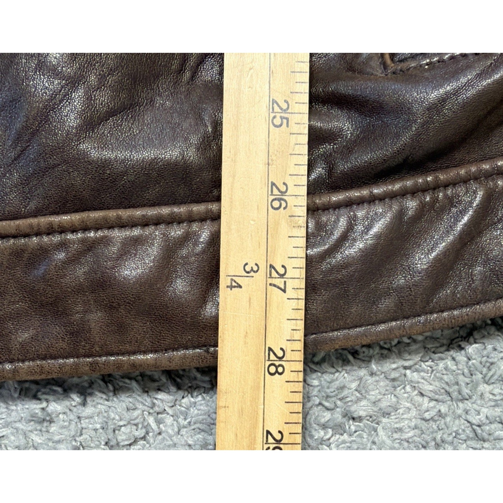 Pelle Studio Jacket Men's Extra Large Brown 100% Leather Bikercore Outdoor Rock