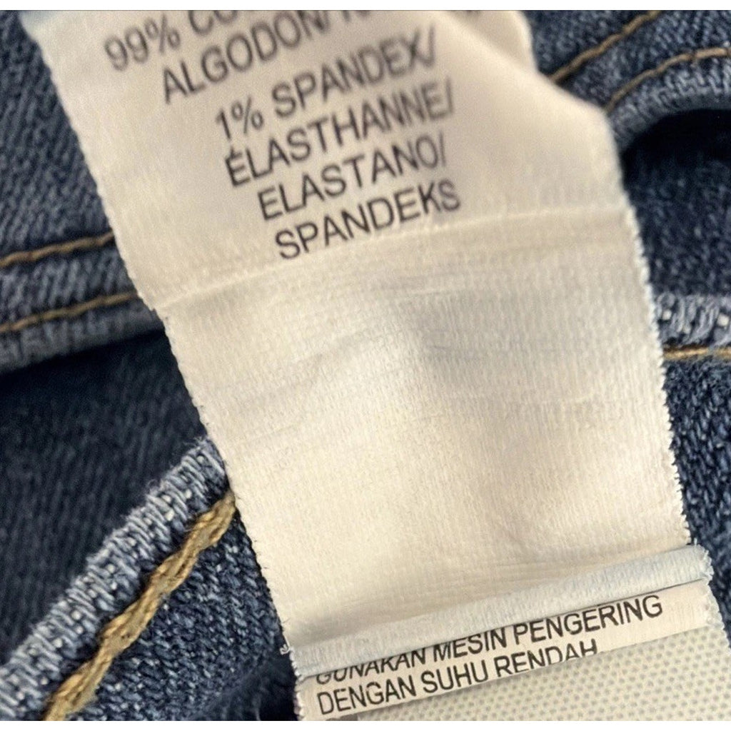 Lucky Brand Womens Sweet N Low Boot Cut Jeans Blue Pockets Denim 12/31 Y2K