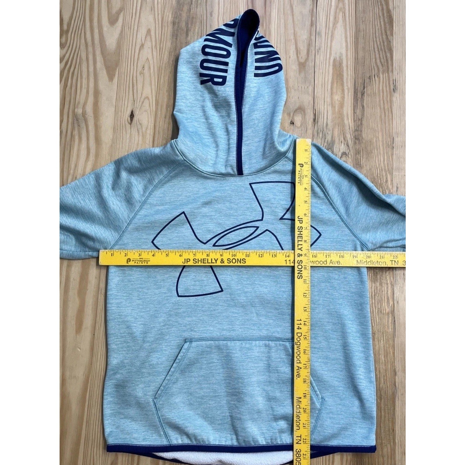 Under Armour Storm ColdGear Pullover Hoodie Sweatshirt Women’s Small Loose Fit