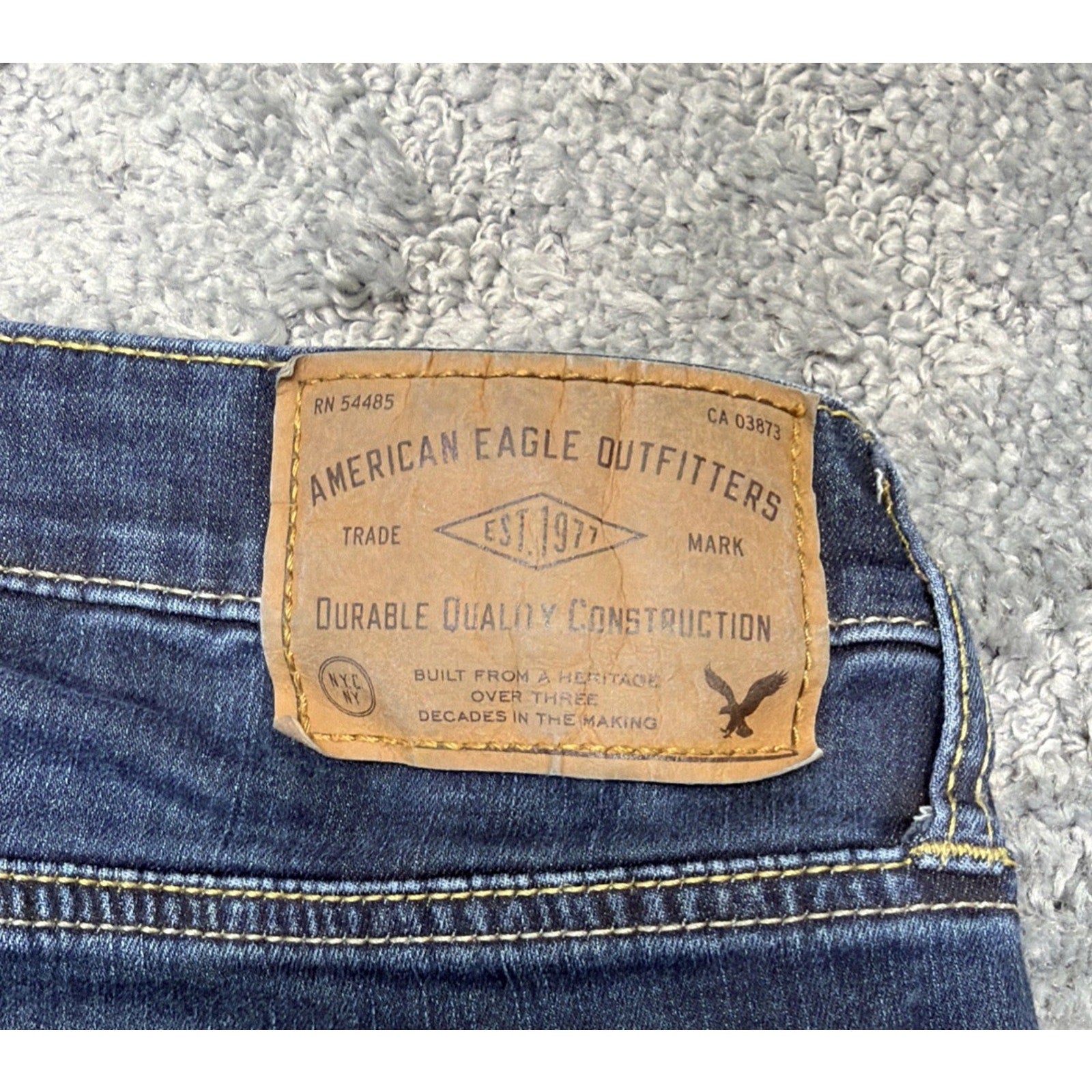 Denim Jeans American Eagle Extreme Flex Slim Men's Size 32x34 Blue