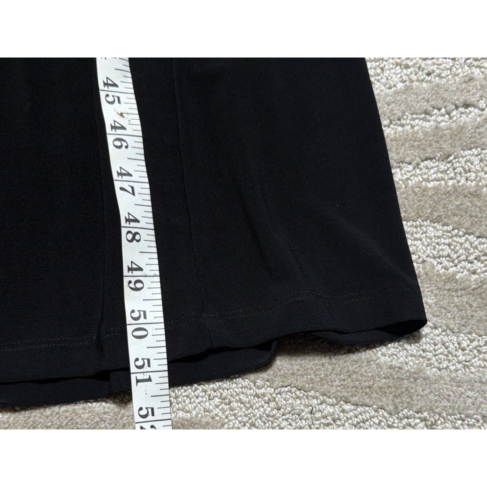 Roz & Ali Womens Size 8 Black Maxi Dress New Nwt Front Slit Nightlife Formal