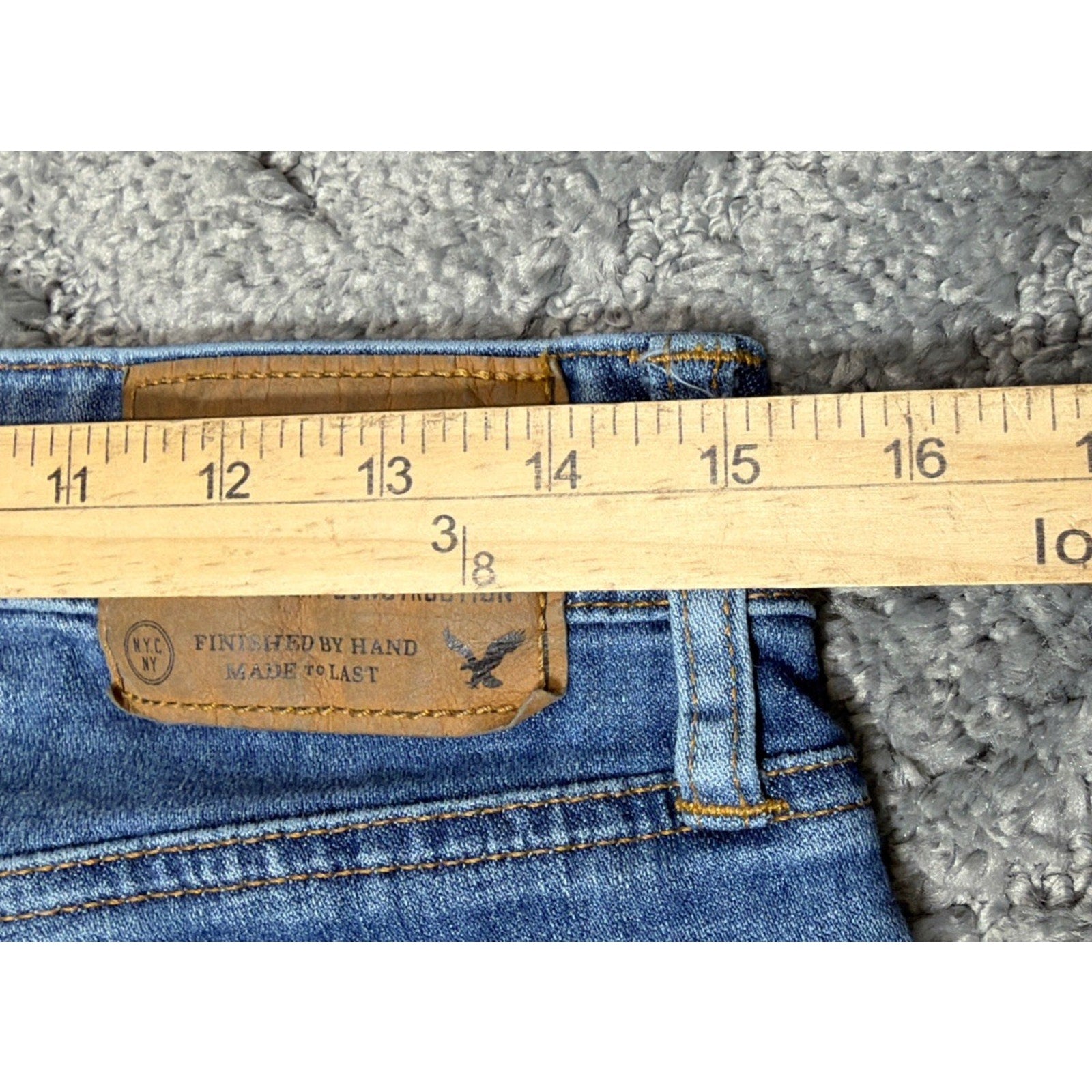 Denim Jeans American Eagle 360 Extreme Flex Slim Men's Size 30x34 Blue