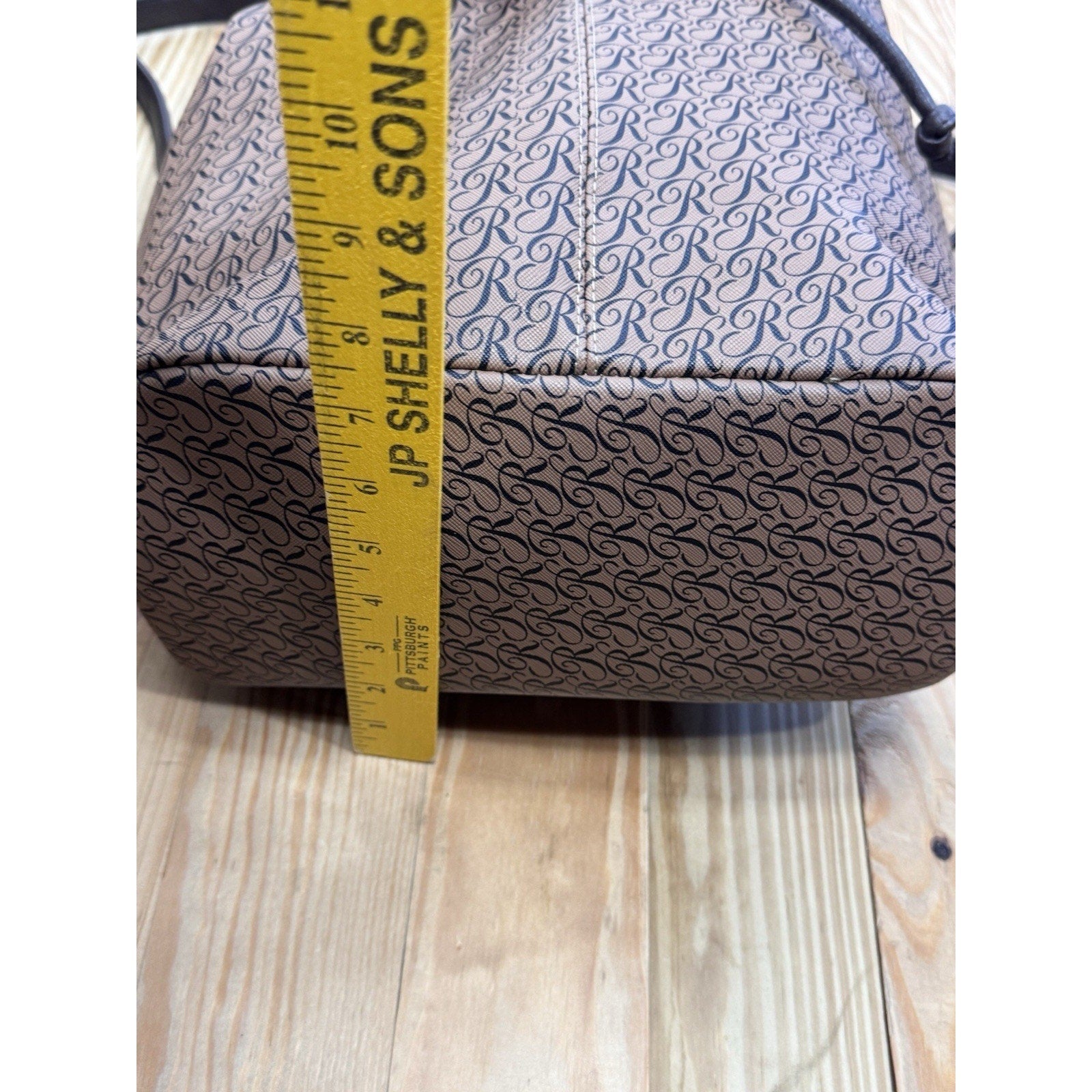 Rampage Womens Signature Brown Backpack / Purse