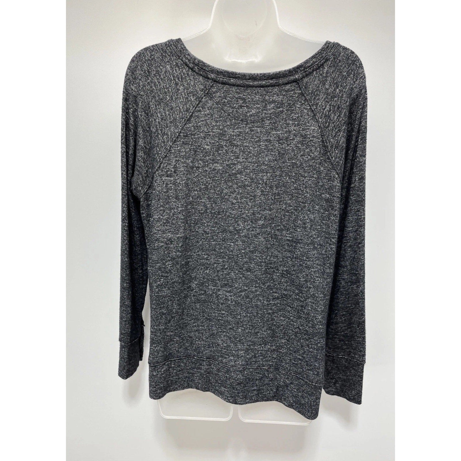 Calvin Klein Performance Quick Dry Top Charcoal Gray Athletic Fleece M