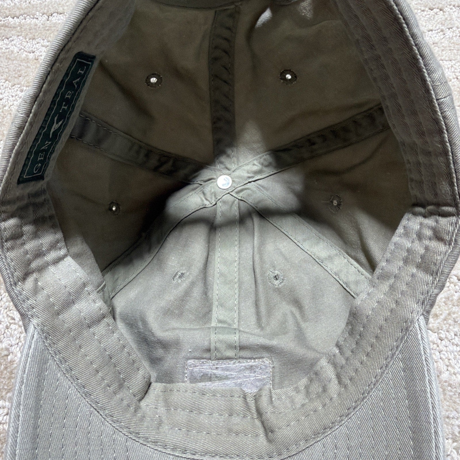 Genteal Hat Cap Green Adjustable Dad Hunting Outdoor Casual Embroidered