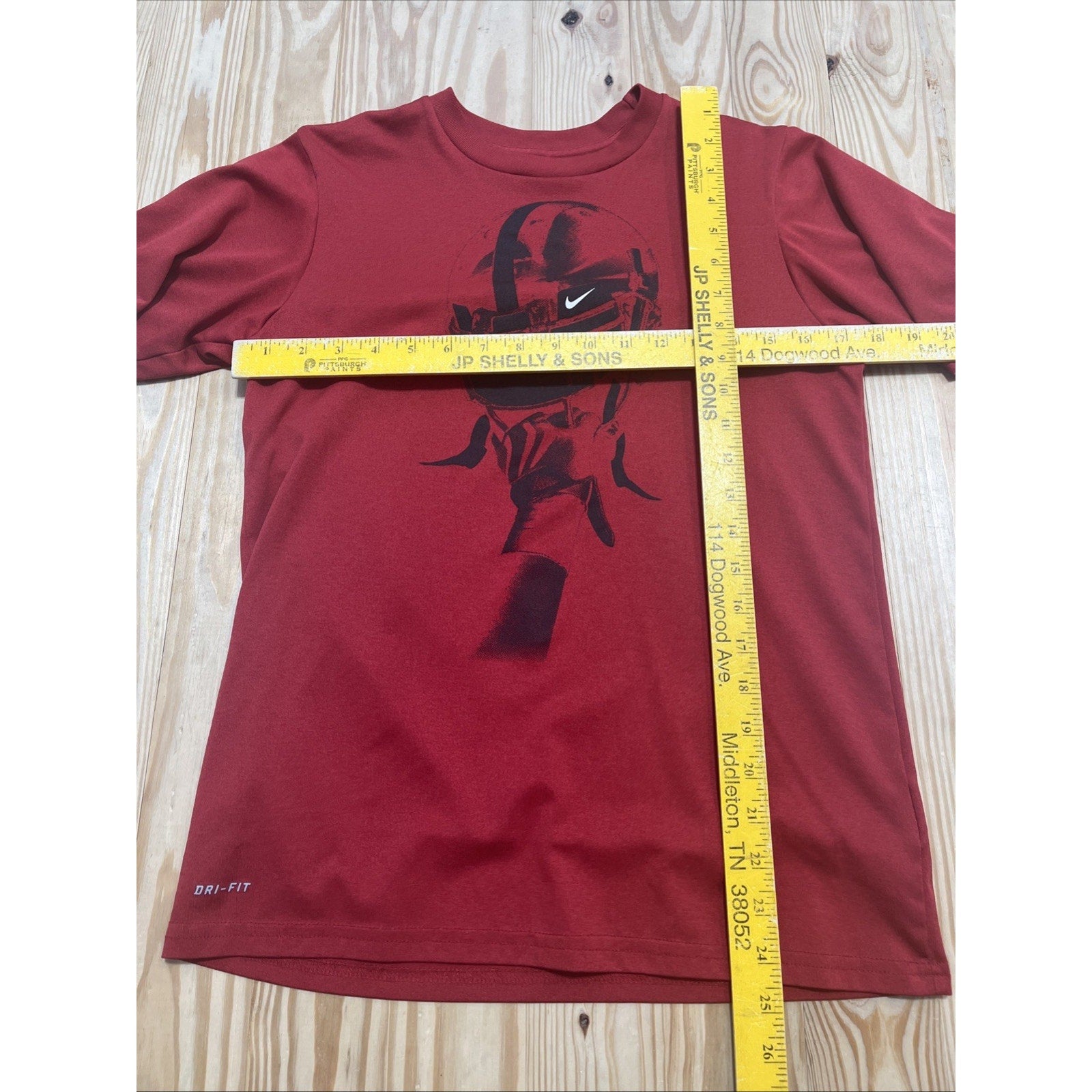 NIKE Dri Fit Long Sleeve T Shirt Youth - SIZE LARGE Red EUC