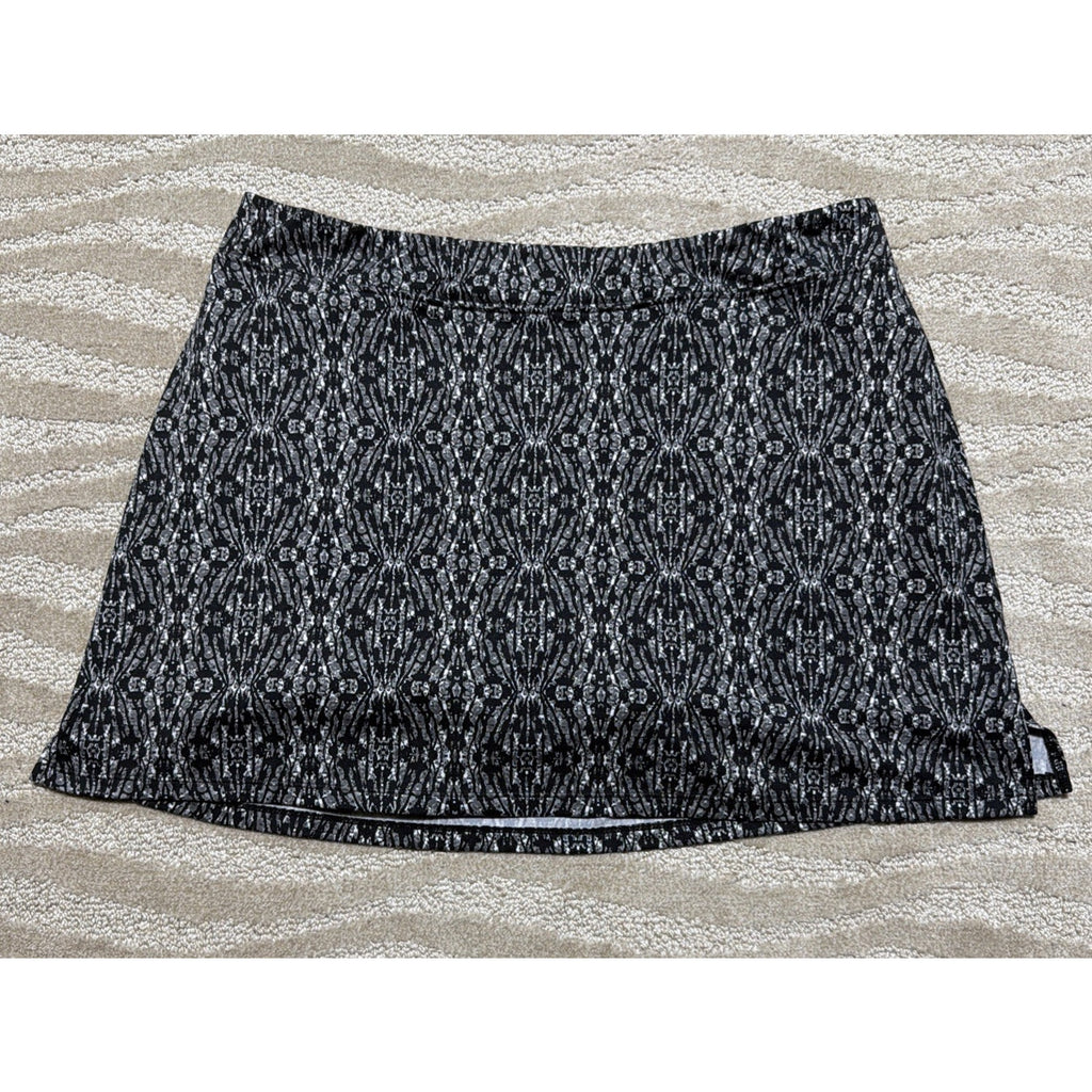 Tranquility by Colorado Clothing Women Gray Black With Active Skort With Size XL