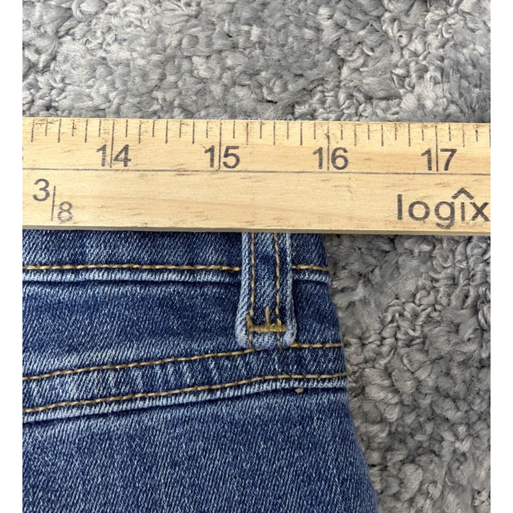Denim Jeans Sun + Stone Mens Athletic Skinny Fit Distressed Blue 31x32