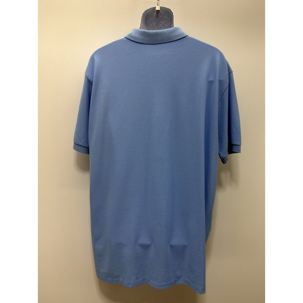 POLO RALPH LAUREN mens blue golf polo shirt size XXL Yellow Pony