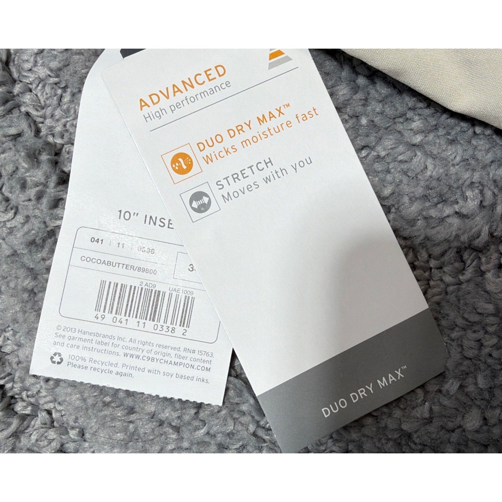 Champion Golf Men’s Duo Dry Max Chino Flat From Shorts Size 34 / 10” New