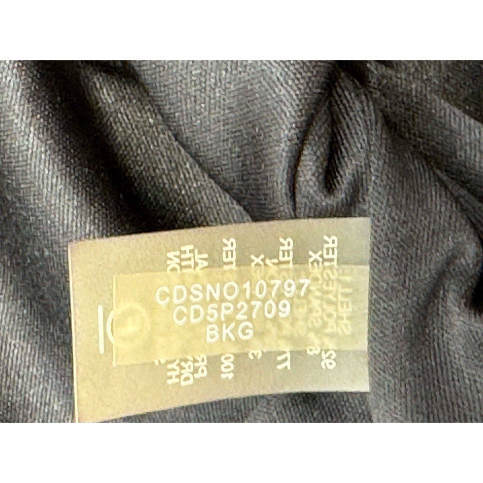 Calvin Klein Sleeveless Black And Gray Bodycon Knee Length Dress Women’s Size 8