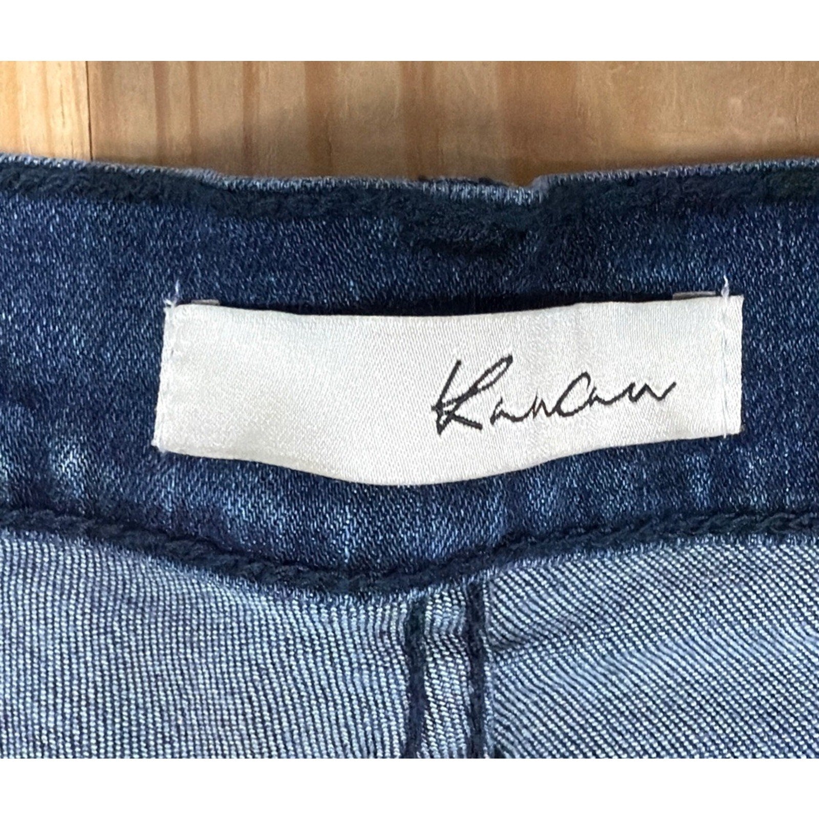 KANCAN Moto Skinny Low-Rise Ankle Frayed Hem Stretch Jeans Size 13/30