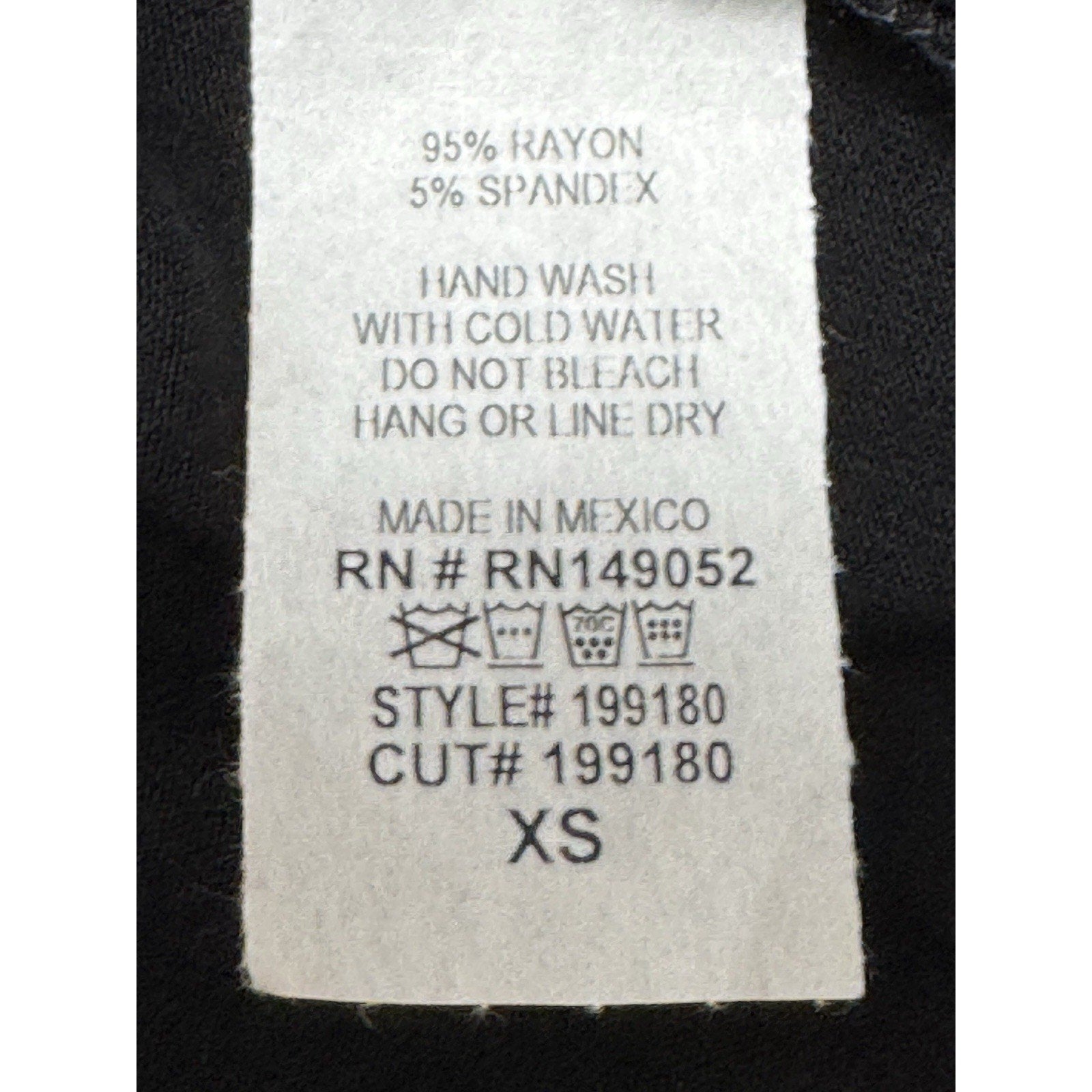 Fashion Nova Black Cowl Neck Short Sleeve Blouse Women’s Size XS NWT