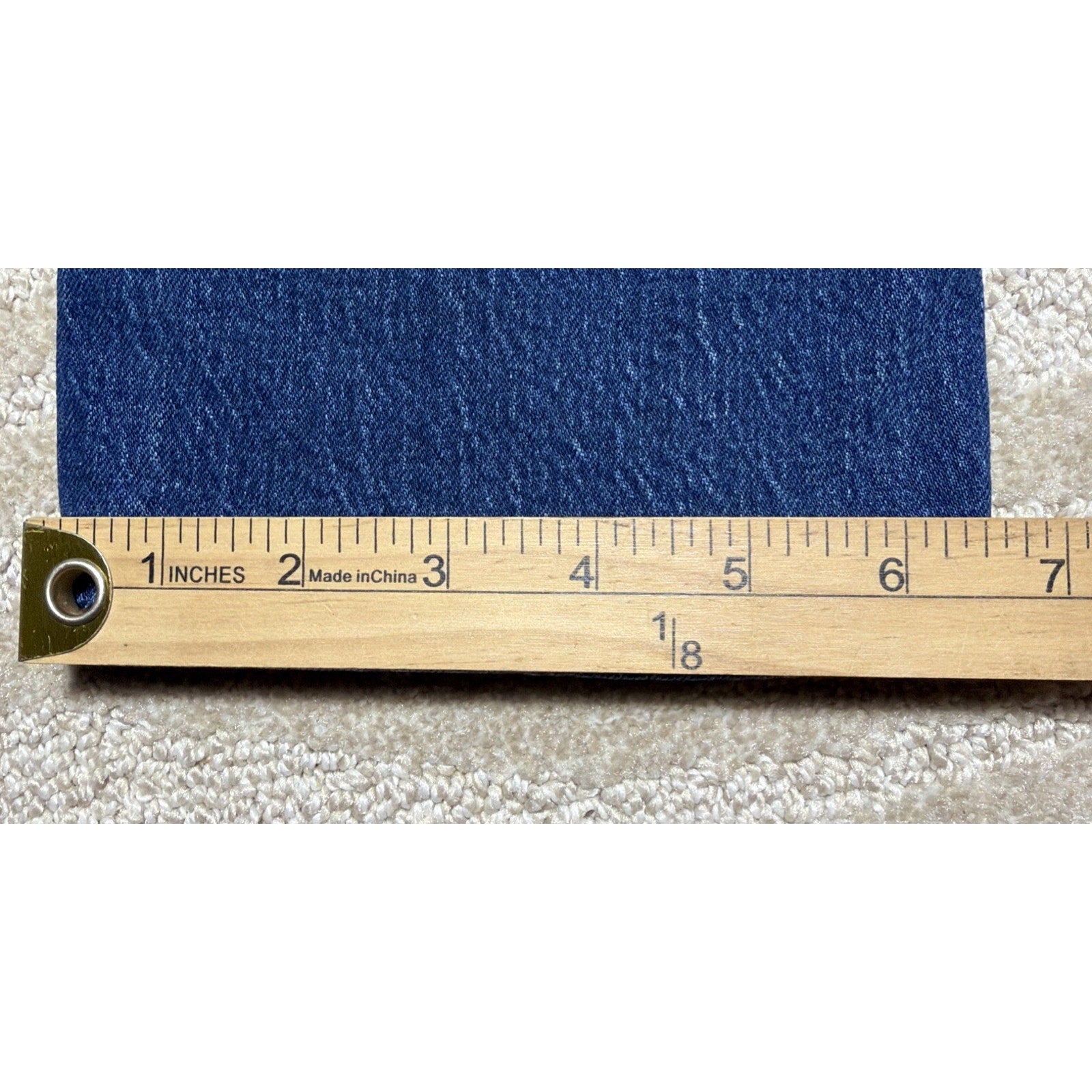Talbots Straight Leg Jean Curvy 5 Pocket Blue Size 2P 27x27 Stretch