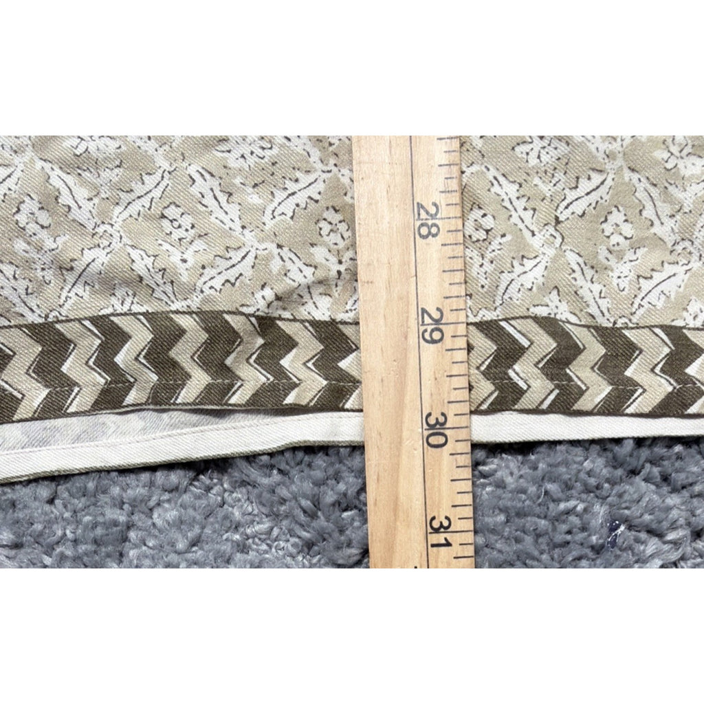 Vintage Silk Shirt Mens XL Geometric Short Sleeve 100% Silk Camp