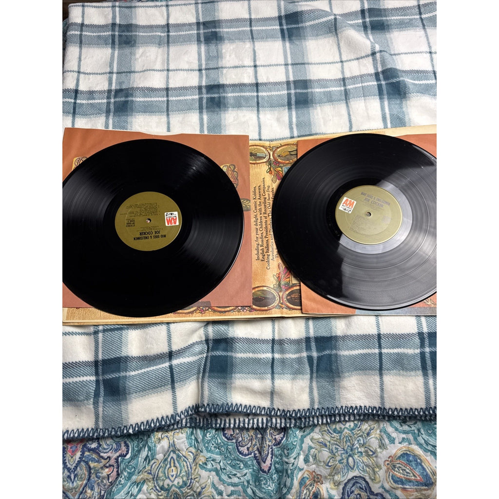 Joe Cocker Mad Dogs & Englishmen A&M Records Double Vinyl LP Excellent. 1970