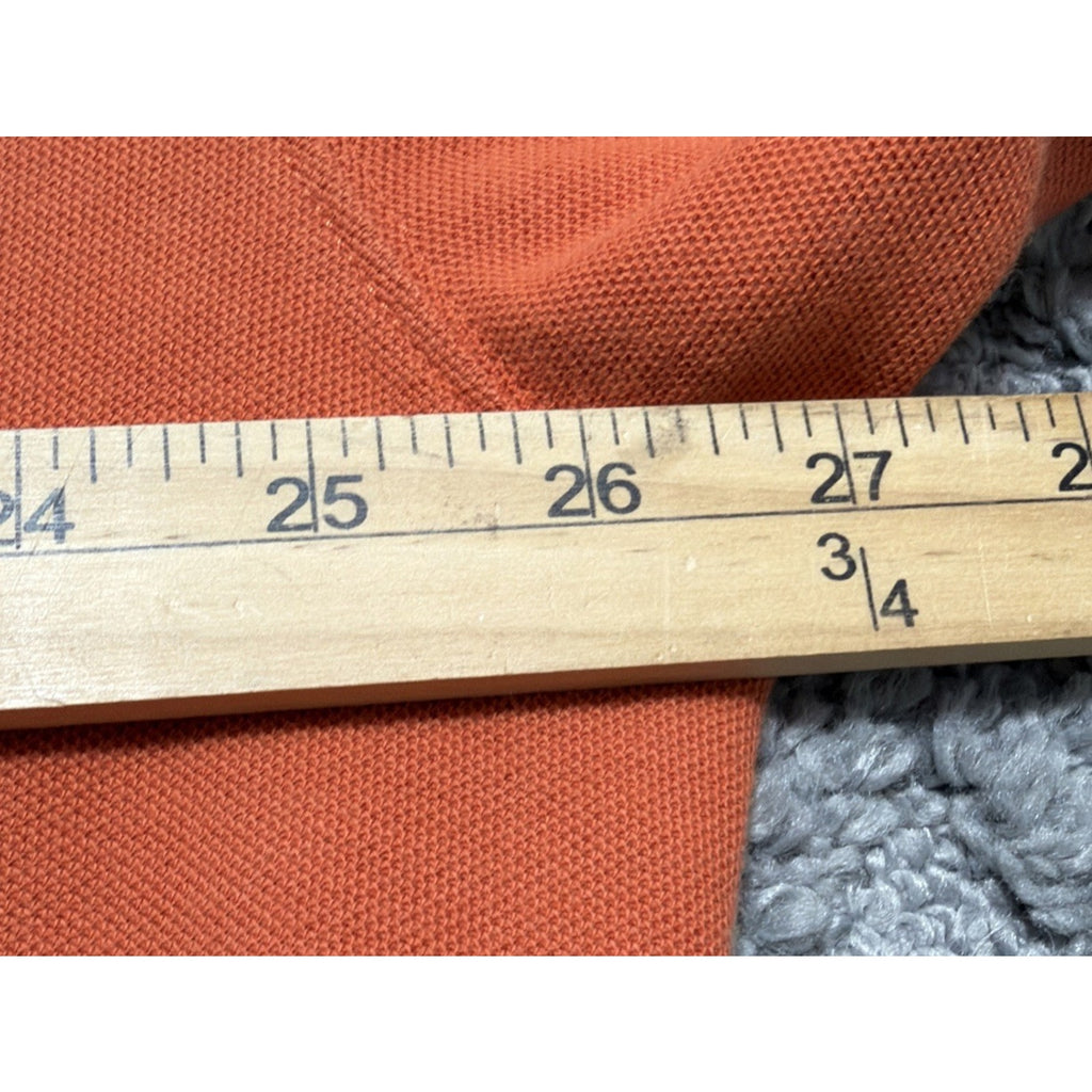Duluth Trading Co. Polo Shirt Mens XL Orange Short Sleeve Outdoors Pocket Work