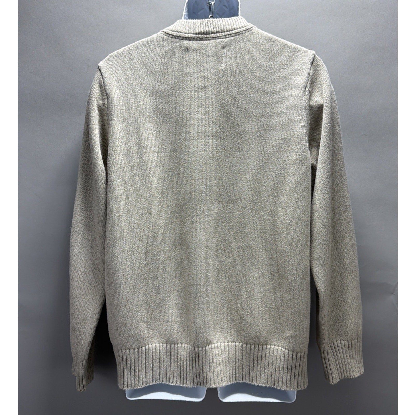 Eddie Bauer Sweater Mens L Button Henley Pullover Long Sleeve Combed Cotton
