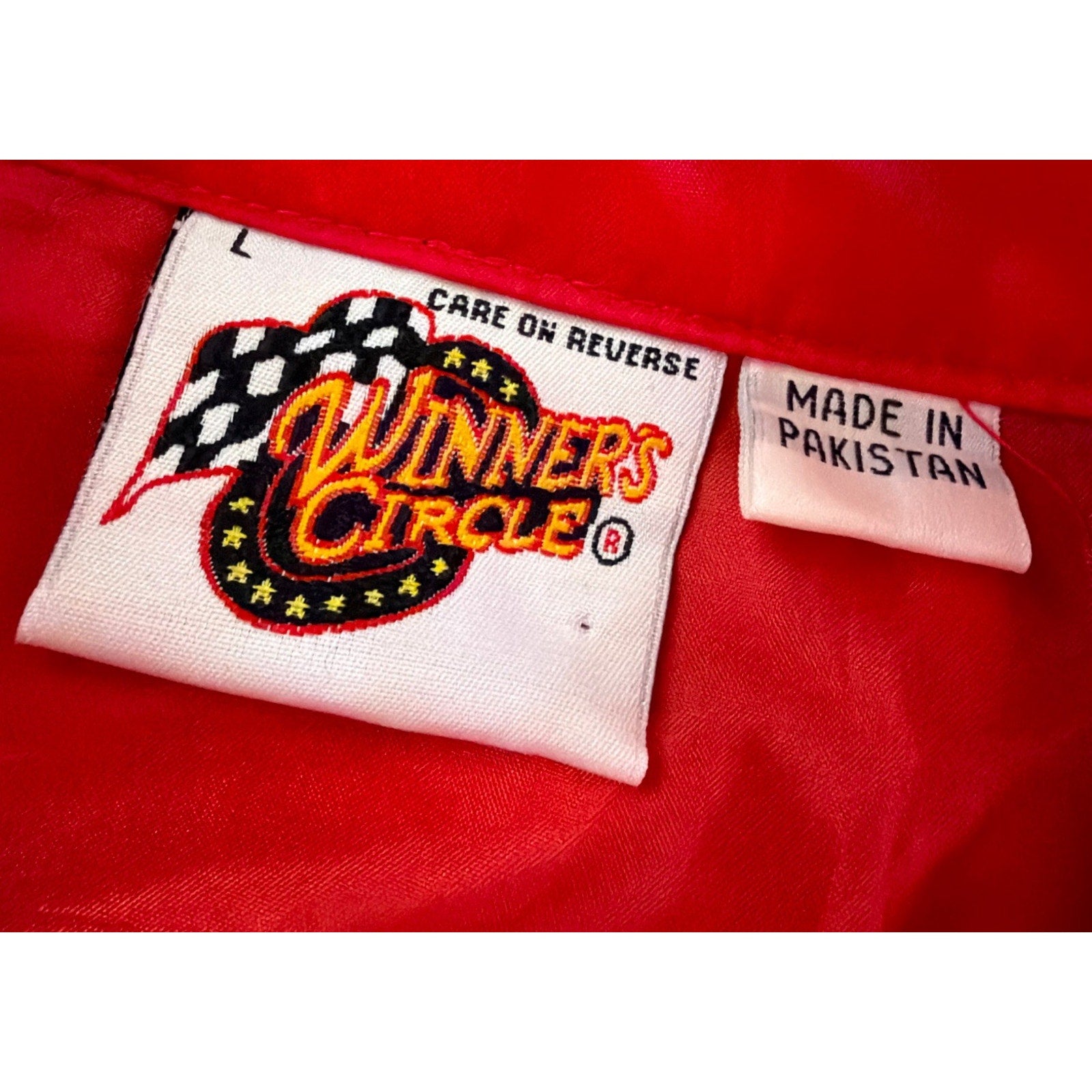 Vintage Winner's Circle Dale Earnhardt Jr #8 Full Zip Jacket L Red - Nascar