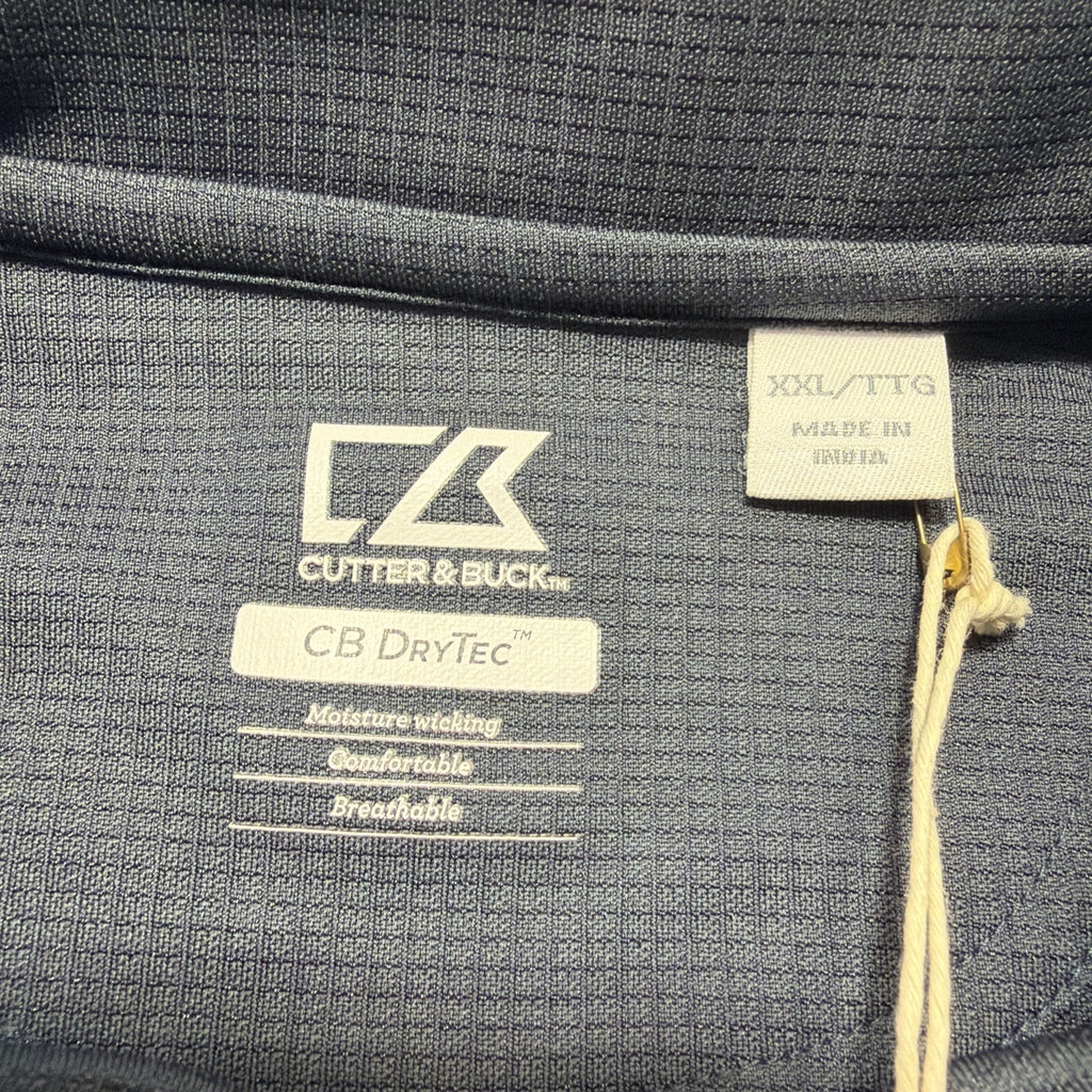 Cutter & Buck Polo Shirt CB DryTec NWT XXL Navy ABC Supply Co. Founders Celeb