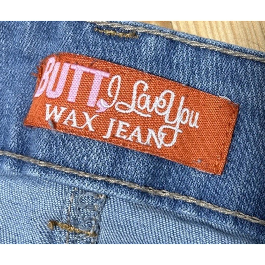 WAX JEAN Butt I Love You Skinny Leg Denim Women's Size 7 Mid Rise