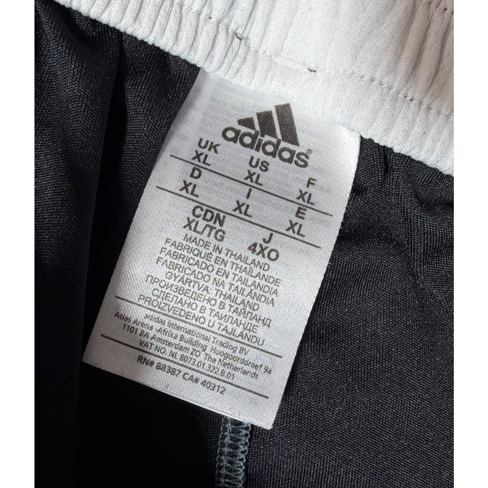 Adidas Basketball Shorts Mens XL Gray Black Training Running