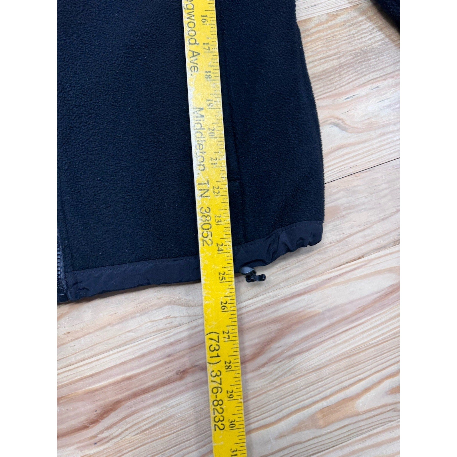 Aeropostale Black Fleece Full Zip Jacket Long Sleeve Women’s Size Medium