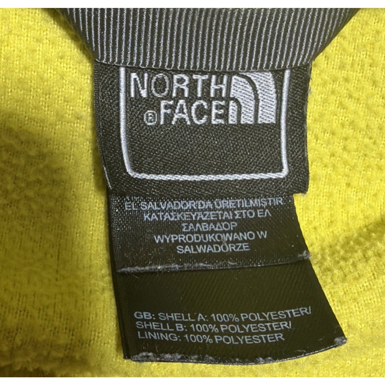 Mens The North Face TNF TKA Glacier 100 Fleece Full Zip Jacket Coat NF