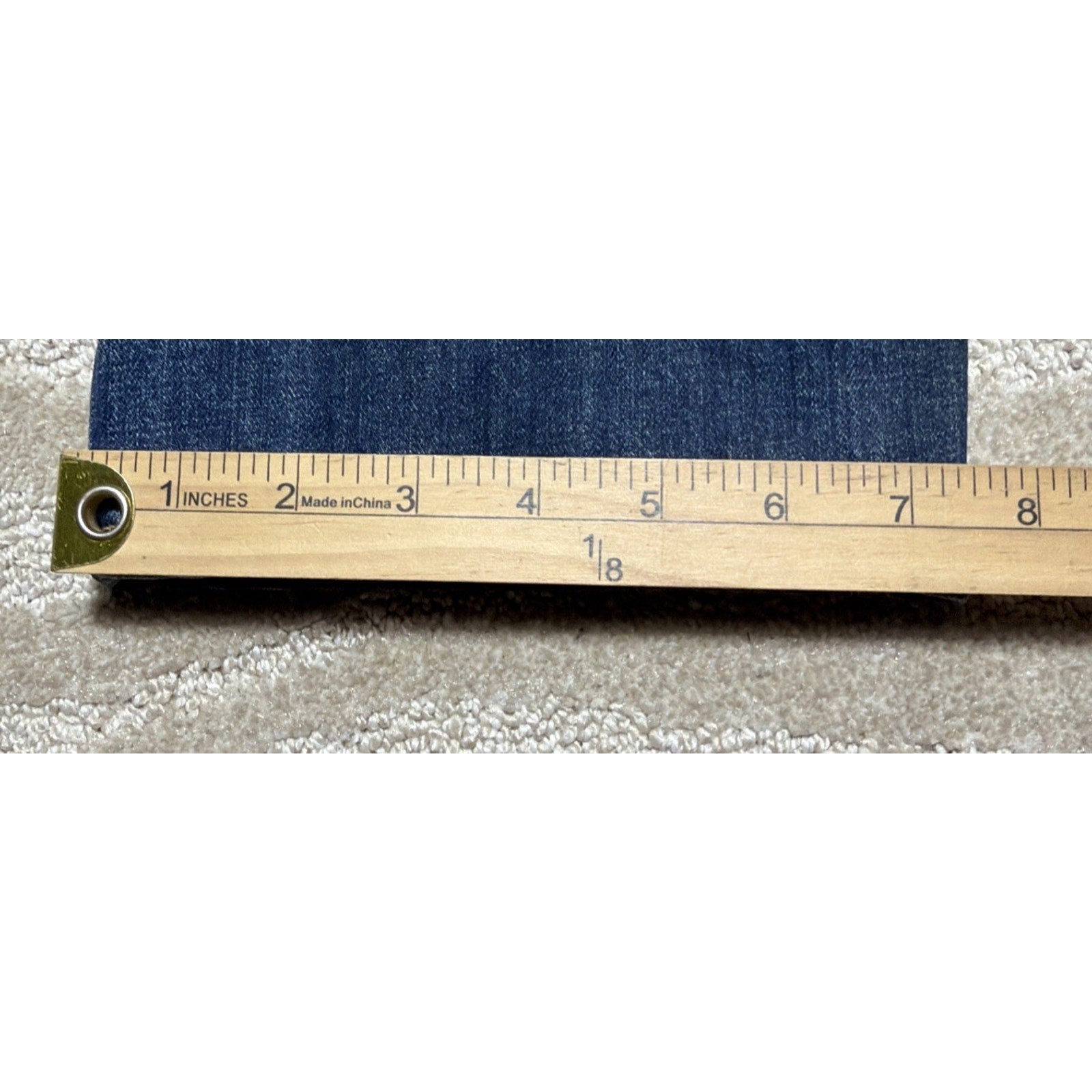 Talbots Jeans Womens 4 P Blue Barely Boot Five-Pocket Bootcut Stretch 29x28