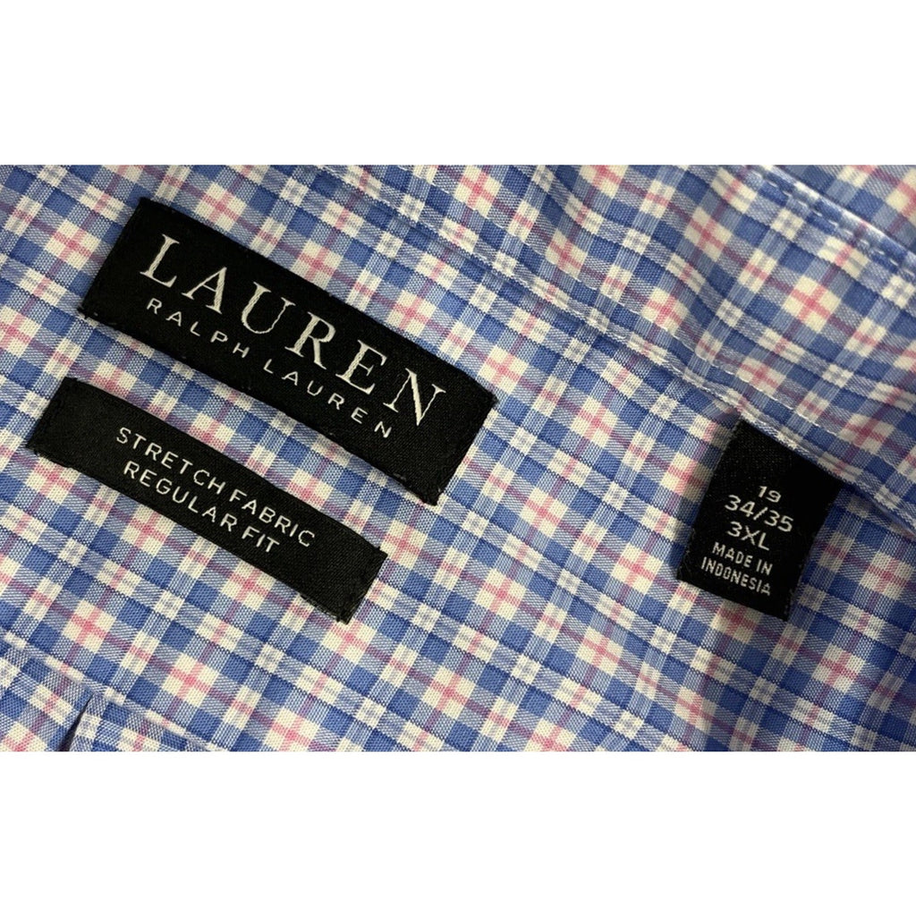 Lauren Ralph Lauren Button Down Regular Fit Dress Shirt Size 3XL