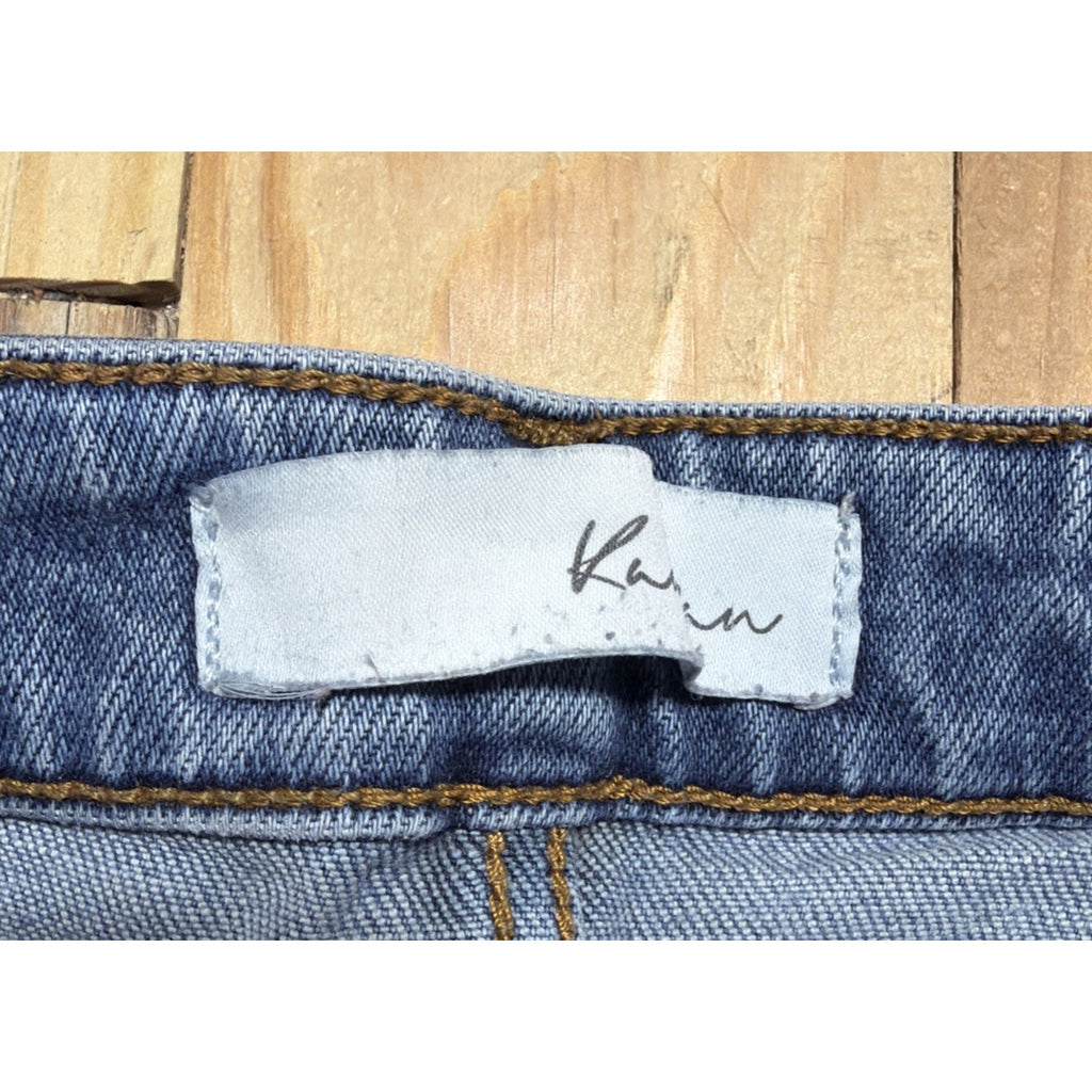 KanCan Jeans Women 7/28 Blue Mid Rise Skinny Medium Wash Stretch