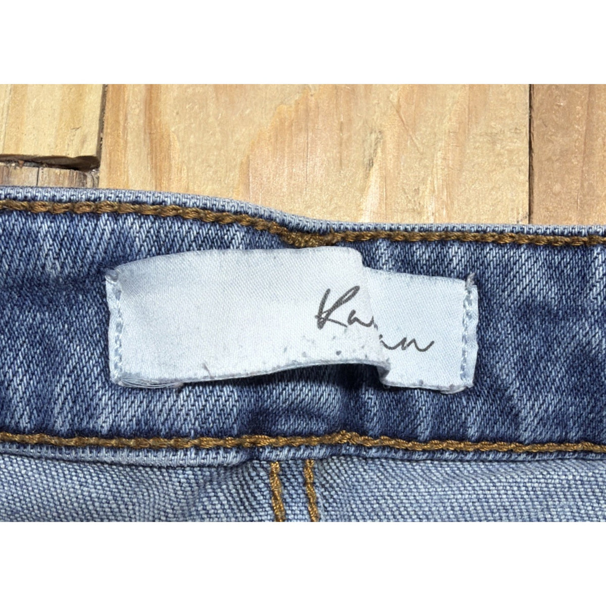 KanCan Jeans Women 7/28 Blue Mid Rise Skinny Medium Wash Stretch