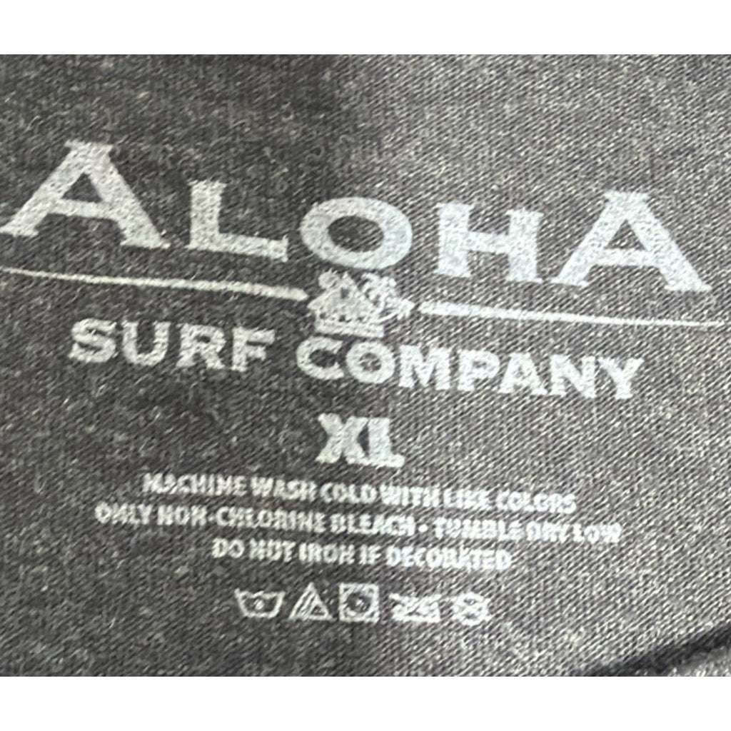 Aloha Surf Company Destin Florida Gray T-shirt Size XL