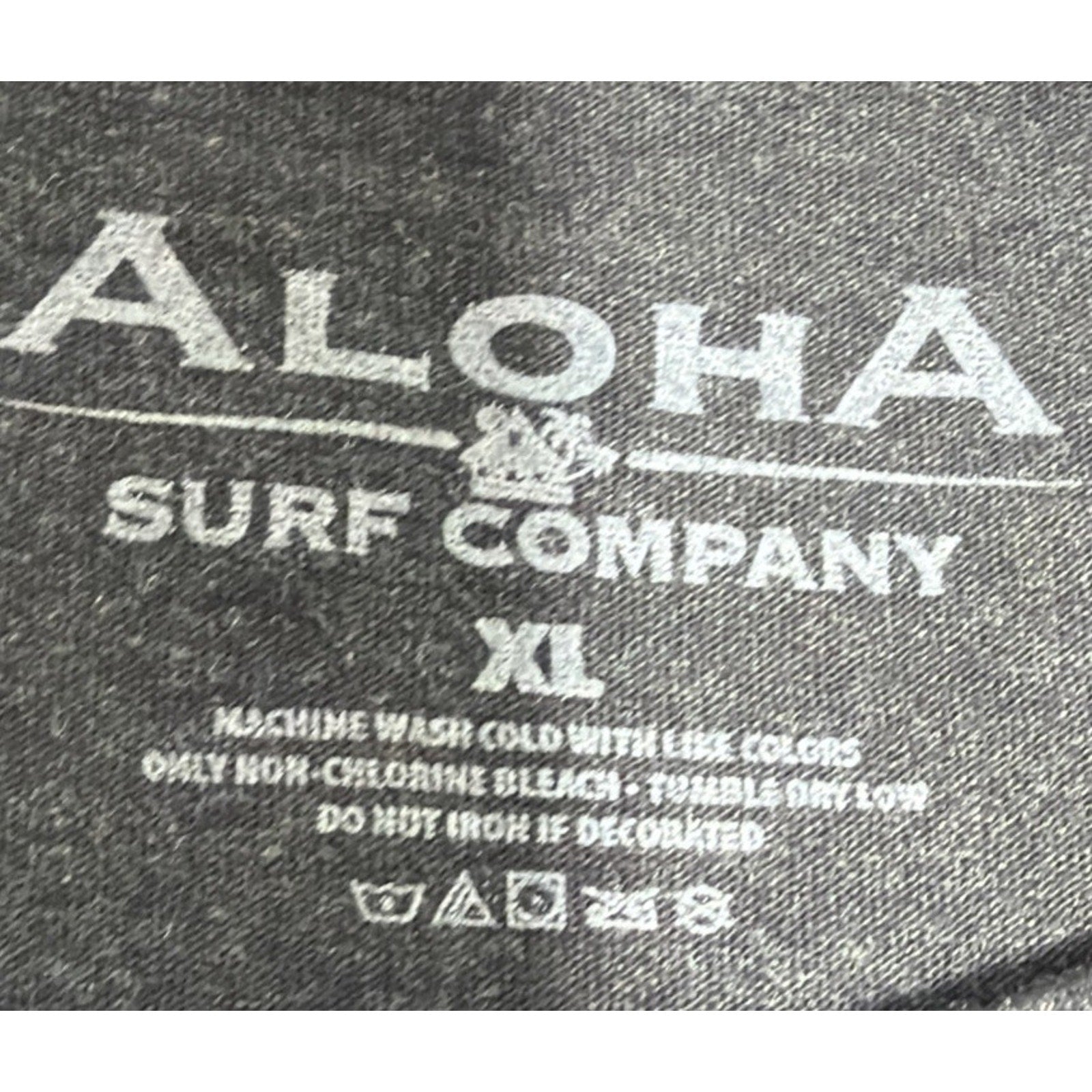 Aloha Surf Company Destin Florida Gray T-shirt Size XL