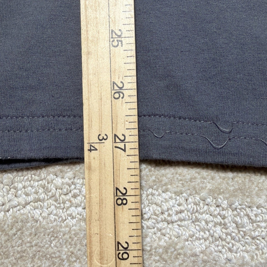 Mens Sz L Skagway Alaska Grey Pass Yukon Route Railway Embroidered T-Shirt