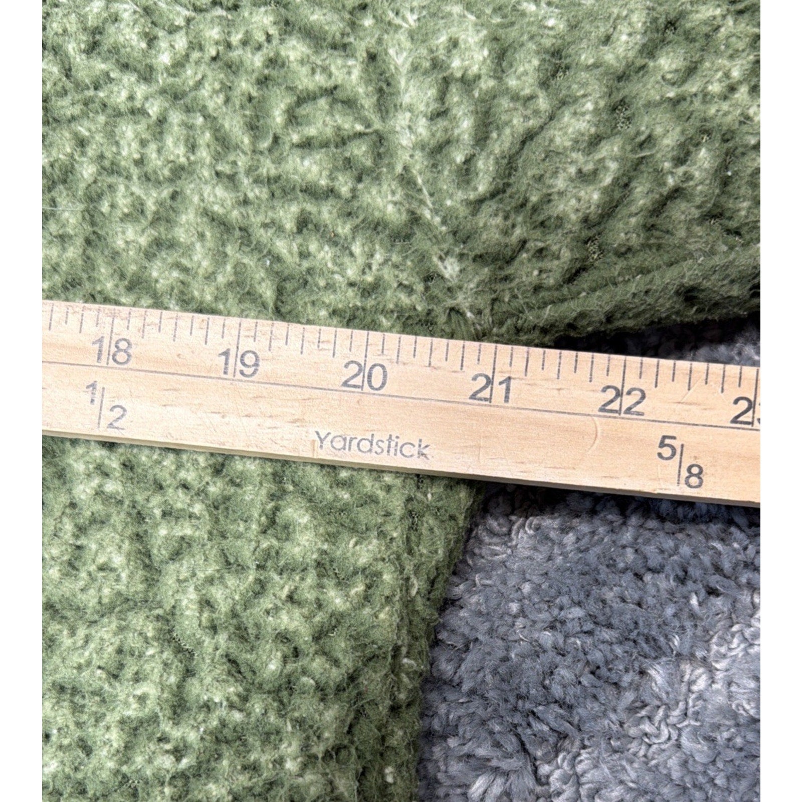 Live Oak Brand Jacket Mens Small Green Fleece 1/4 Zip Long Sleeve Side Pockets