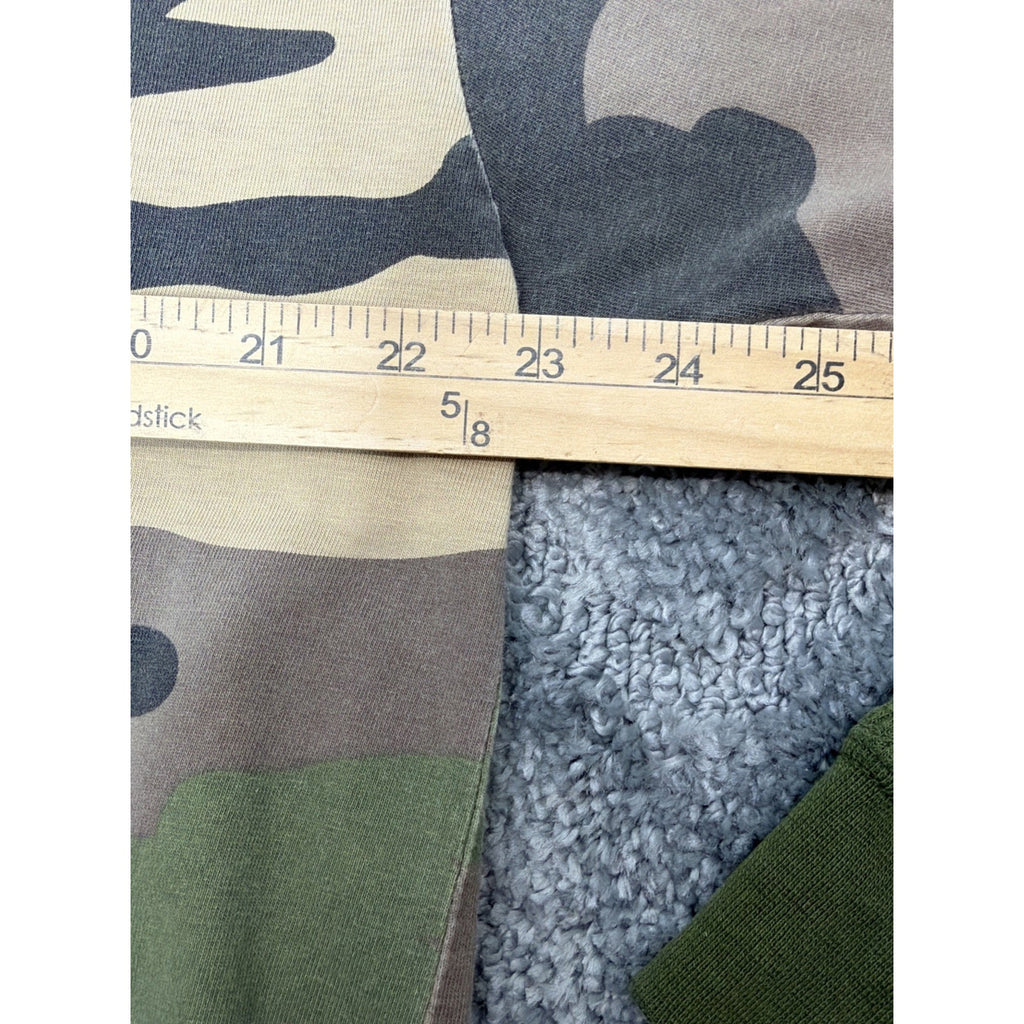 SouthPole Five Boroughs Shirt Mens Size XL Long Sleeve Y2K 90s Camouflage