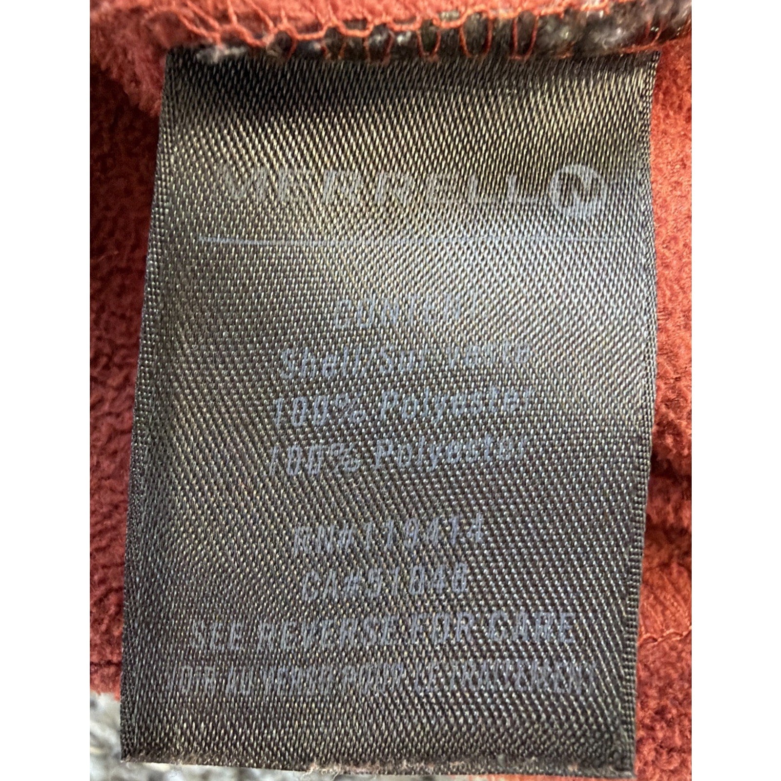 Merrell Aeroblock Mens Fleece Jacket XL Long Sleeve Pockets Outdoor Full Zip