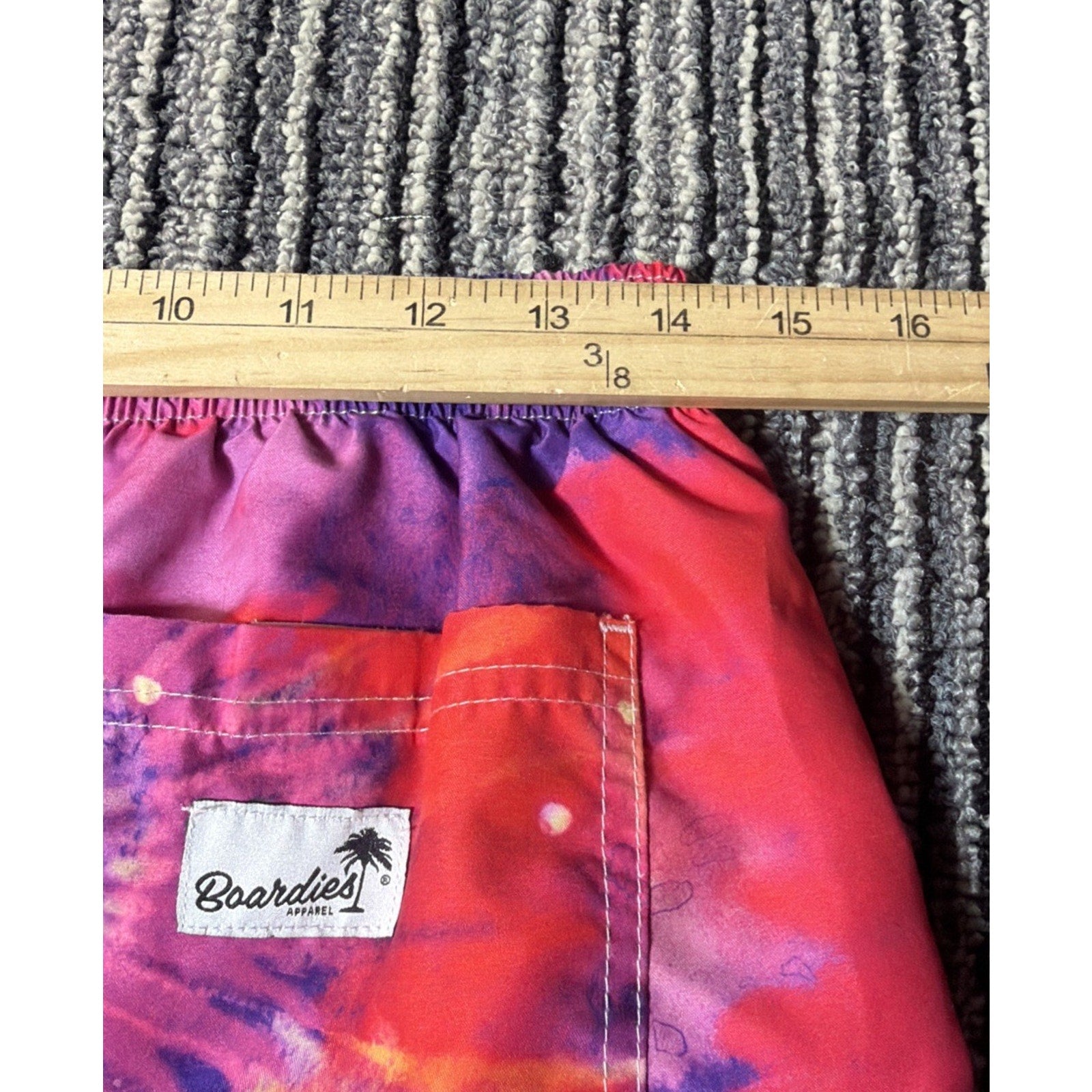 Boardies Swim Trunks Mens Size M Swim Lined Swim Short Shorts Elastic Waist